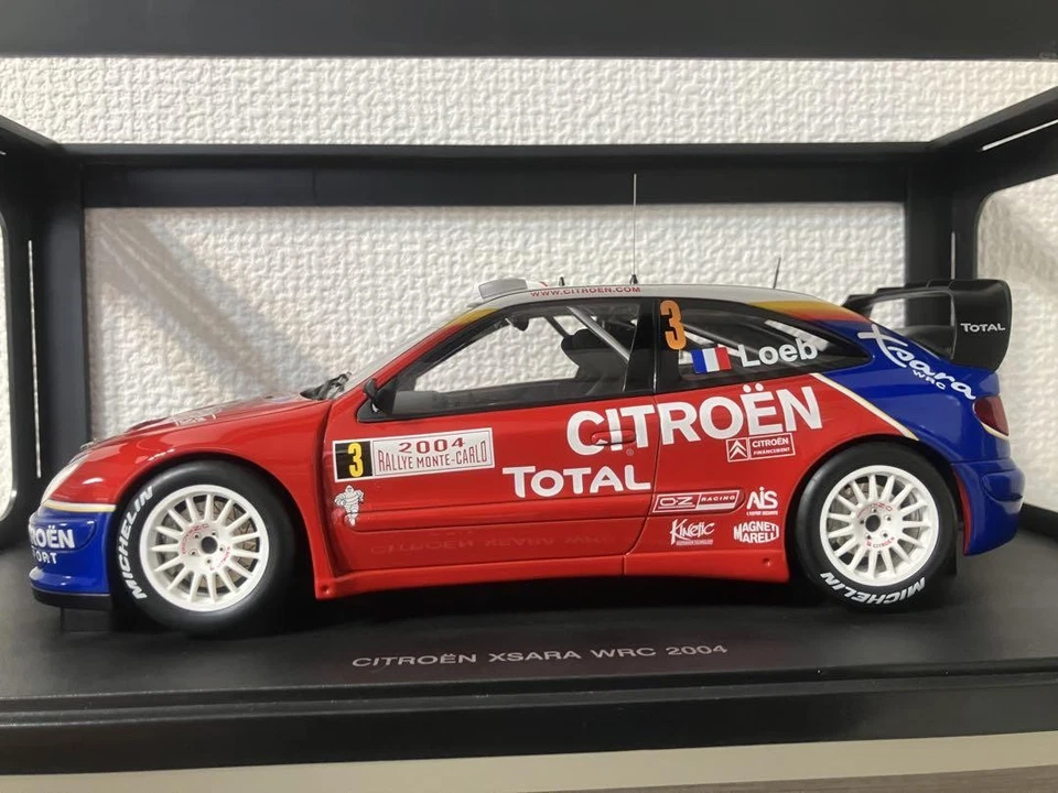 Autoart Citroen Xsara WRC 04 1/18 #3 S Loeb Elena Monte Carlo rally edition - Immagine 3 di 4