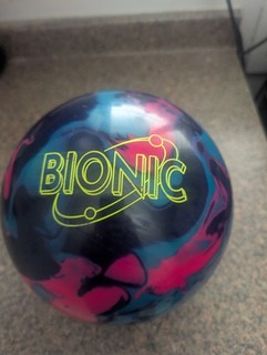 Storm Bionic Bowling Ball 13lbs No thumb drilling.