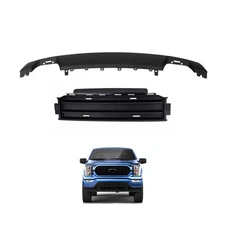 Front Lower Bumper Cover Grill Trim Molding Fits 2021 2022 2023 Fo-rd F150 King