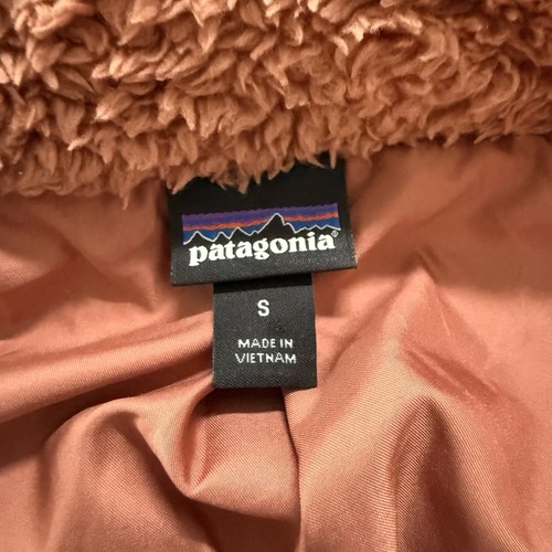 Patagonia Los Gatos Sherpa Weste Damen S Reißverschluss Pink - Bild 4 von 9