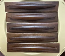 MCM Broyhill Emphasis Drawer Pull, Walnut, Dresser Handle, Vintage, Price1handle