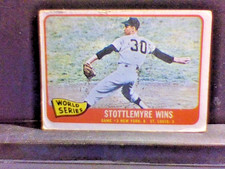 1965 Topps - 1964 World Series Mel Stottlemyre #133 (RC) VG Condition