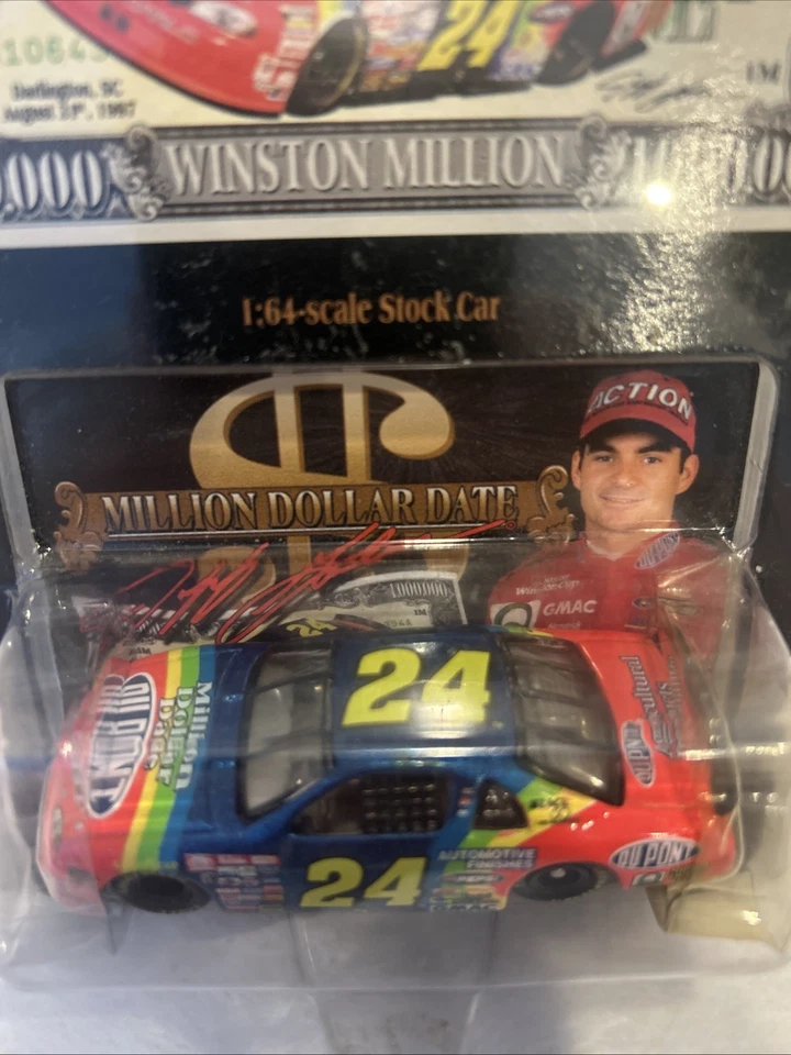 Jeff Gordon #24 Action 1997 DuPont Million Dollar Date 1:64 Limited Edition NIB - Image 3 of 3