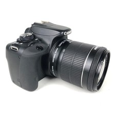 Canon EOS 100D Fotocamera + 18-55mm Stm È Obiettivo - Condizioni Accettabile -