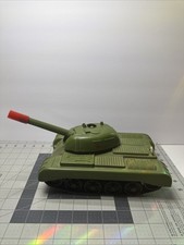 Toy Tank Electromechanical USSR Soviet Tanks Works Missing Battery Cover