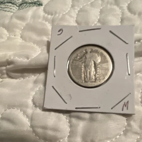 Standing Liberty Quarter Silver 25C US Coin Circulated