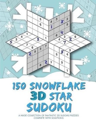 Clarity Media 150 Snowflake 3D Star Sudoku (Taschenbuch) (US IMPORT)