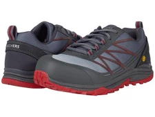 Skechers Puxal ESD Composite Toe Gray/Red Men's 11-D Style# 5429468, 5429469
