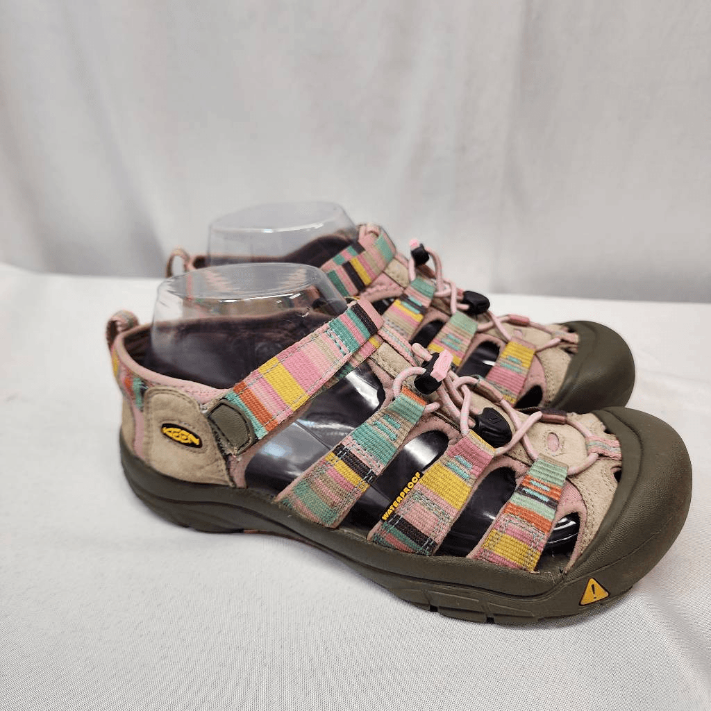 Keen Newportg H2 sandali donna escursionismo acquatico taglia 6 multicolore B*H