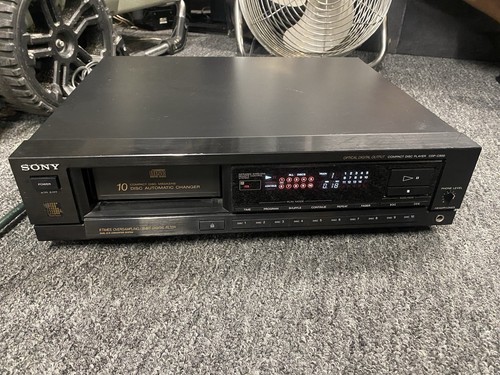 1989 SONY CDP-C900 10 Disc CD Changer Stereo HiFi With Remote RM-D905 - Picture 11 of 12