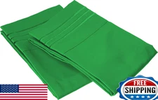 Elegant Comfort King 1500TC Emerald Green Wrinkle Fade Resistant Microfiber Pill