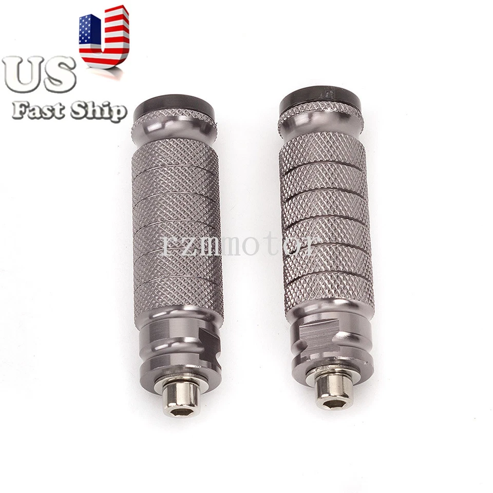 Juego de reposapiés modificados CNC para Suzuki GSX1300 HAYABUSA GSXR600 750 1000 Foto 2 de 4