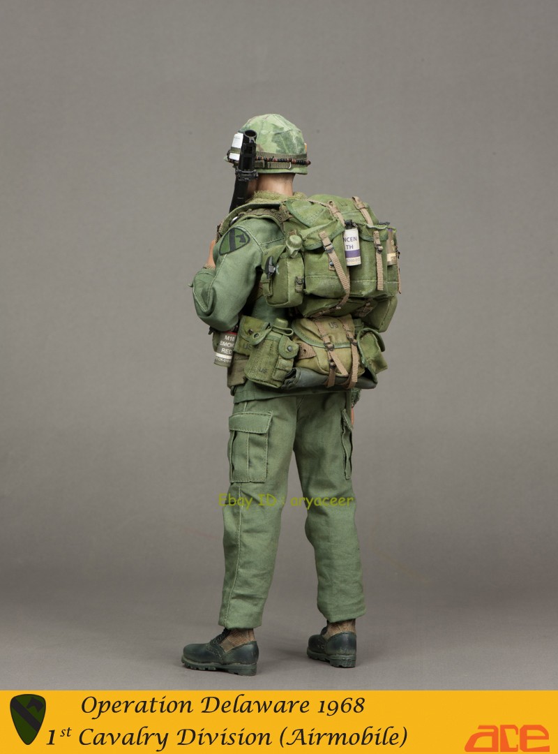 ミリタリー ACE Works 1st Cavalry Division Airmobile ACE Works 1st Cavalry Division (Airmobile) 1/6 Action Figure Model
