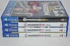 (4) Assorted PS4 Madden 16,17,18 and 25Yrs 1984-2014 Games (1366K)