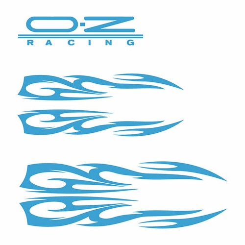 Automotive 5pc OZ Style Racing Decal Set Multiple color Made n USA - 第 28/56 張圖片