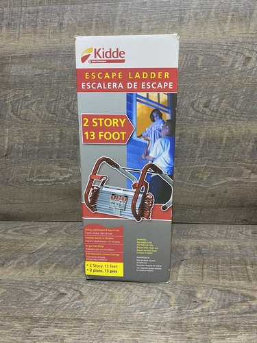 Kidde 2-Story Fire Escape Ladder with Anti-Slip Rungs
