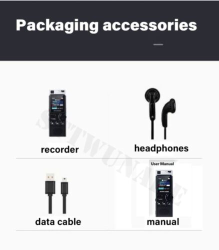 72GB Mini Digital Recorder Diktophone Audio MP3 Player Aufnahmegerät - Bild 2 von 10