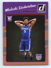 2016 Donruss Malachi Richardson #169  RC  Sacramento Kings Rookie