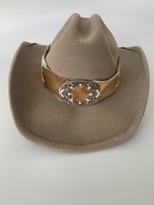 Bullhide by Montecarlo ODESSA 0414S Cowboy Brown Hat Men's Size Small