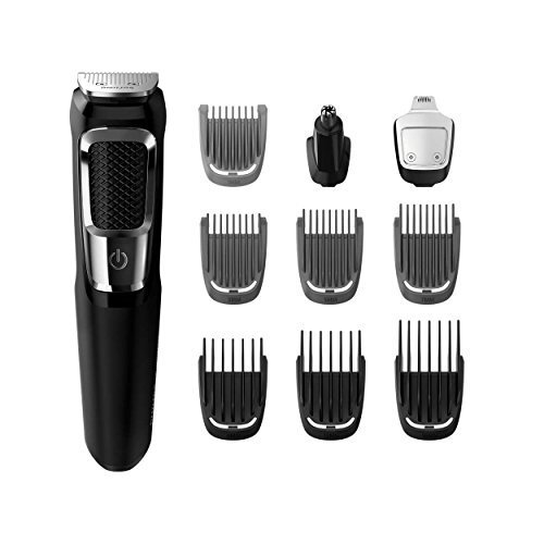 Philips Norelco All-in-One Turbo Multigroom Beard Nose Ear Trimmer & Shaver