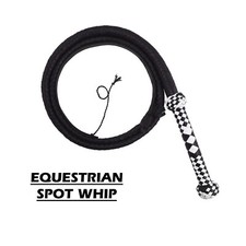 Indiana Jones Bullwhip Genuine Leather 4 to 6 Feet Long 12 Plait Bull Whip