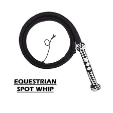 Indiana Jones Bullwhip Genuine Leather 4 to 6 Feet Long 12 Plait Bull Whip