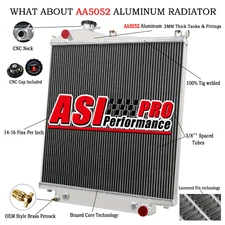 3Row Aluminum Radiator For 2006-10 Ford Explorer Sport Trac Mercury Mountaineer