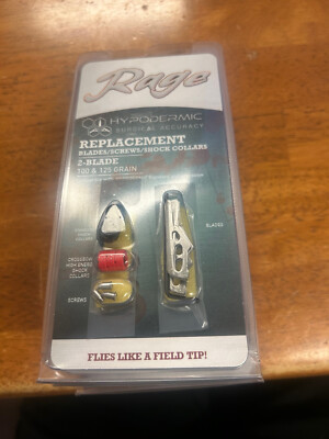 Rage Hypodermic Replacement Blades