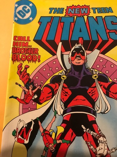 NUEVO TEEN TITANS #22: DC Comics 8/82 en buen estado; 2nd Brother Blood - Imagen 3 de 8
