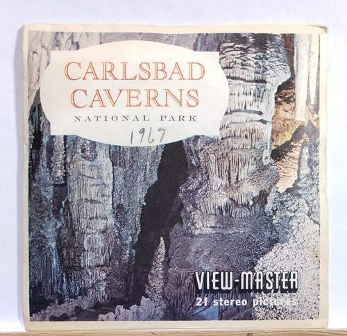 Juego de 3 carretes Carlsbad Caverns, Nuevo México A376 - Paquete Sawyers S5 View-Master - Imagen 2 de 5