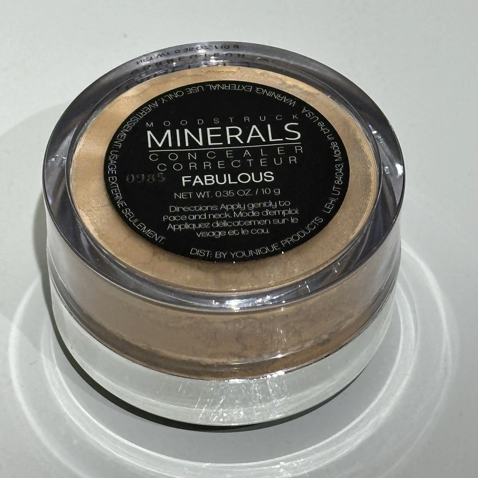 Corrector Tono YOUNIQUE Moodstruck Minerals FABULOSO - 0,35 oz/10 g Nuevo en Caja Foto 2 de 4