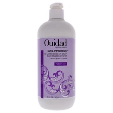 Ouidad Curl Immersion No-Lather Coconut Cream Cleansing Conditioner - 16 oz