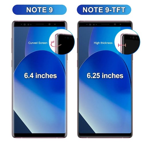 For Samsung Galaxy Note 9 LCD Display Touch Screen Digitizer Frame Replacement - Bild 7 von 9