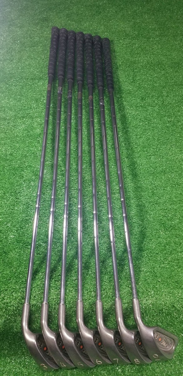 切り落とし　2000g Ping Eye 2 Orange Dot 3 - PW Iron RH ZZ Lite Steel Shaft