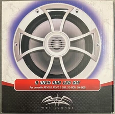 Wet Sounds LED KIT 8-RGB 8" RGB LED light rings for select Wet Sounds speakers