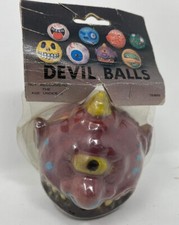DEVIL BALLS RARE KO Madballs MOC NEW Vintage Horn Head 80s