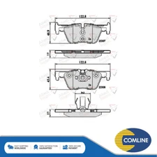 Fits BMW 3 Series 1 2 4 + Other Models Brake Pads Set Rear Allied Nippon #1