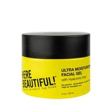 Here Beautiful Ultra Moisturizing facial gel with hyaluronic acid  - 4 oz