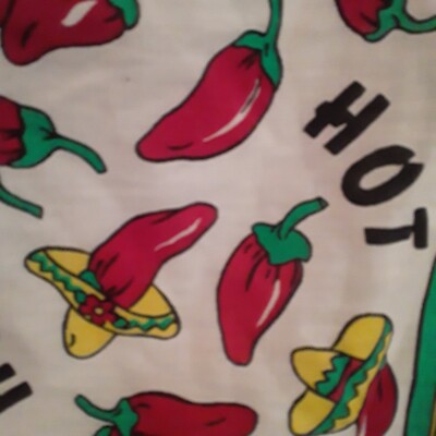 Vintage Red Hot Chili Peppers Chilis Bandana Made in USA #14193 20