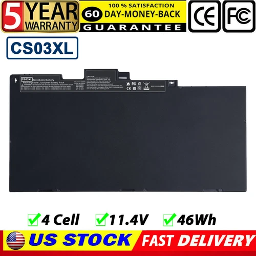CS03XL Battery for HP Elitebook 745 755 840 850 G3 G4 800513-001 HSTNN-IB6Y New