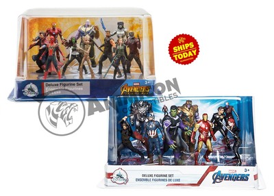 disney store avengers endgame deluxe figurine playset
