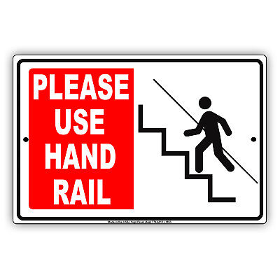 No Climbing On Over Railing Print Caution Warning Picture Large Public Notice Sign Aluminum Metal 12x18 6 Pack 