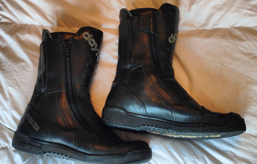 Daytona Road Star Gore-Tex Waterproof Motorcycle Boots 44 Very Heavily Used