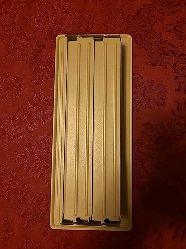 Ammortizzatore chiusura sfiato registro pavimento in acciaio marrone, adatto apertura condotti 4""x12 - Foto 3 di 7