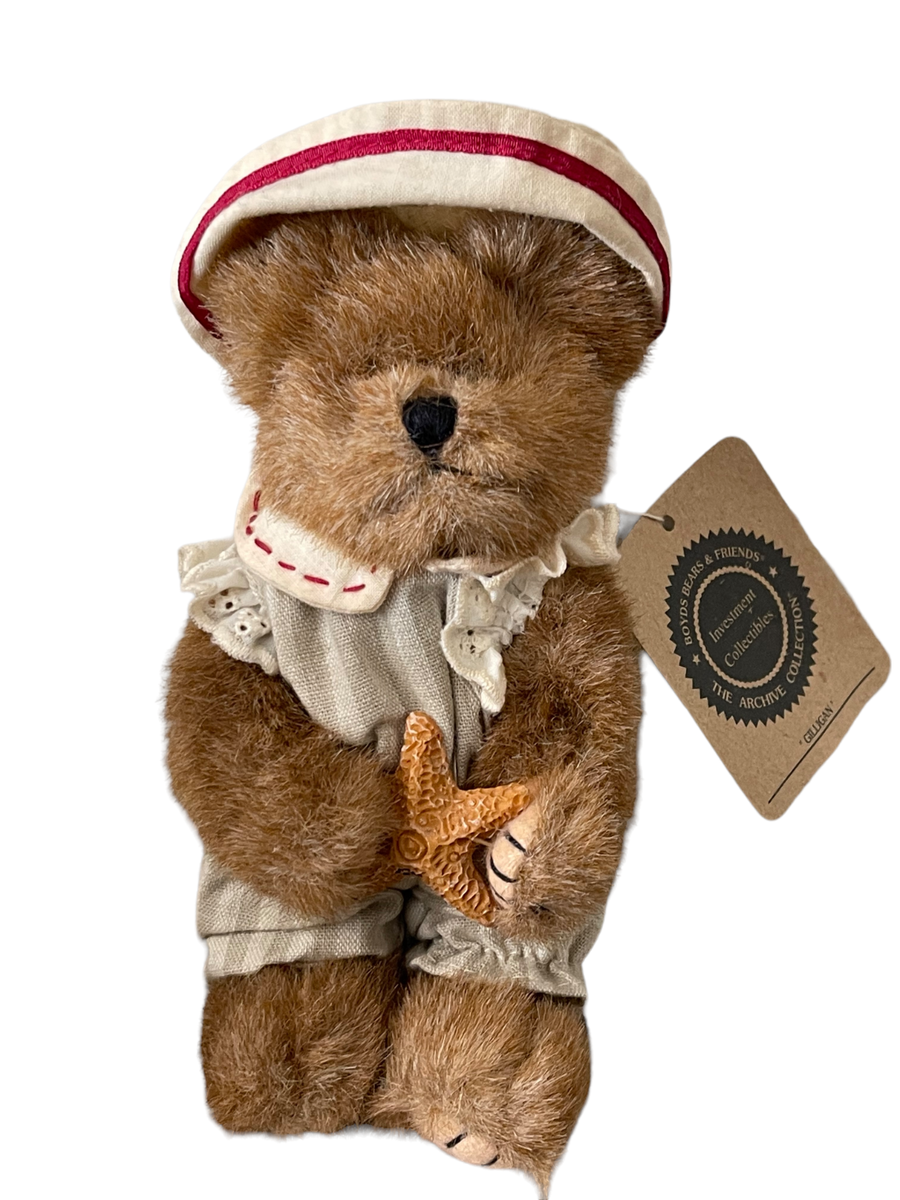 Boyds Bears Archive Collection Gilligan Seashell 7