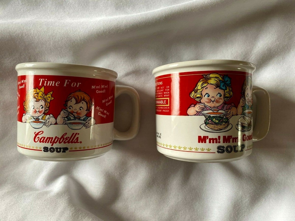 Vtg 1993 & 1998 Campbell Kids Time For Campbell's Soup M'm! Good