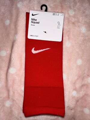 nike squad leg sleeve red