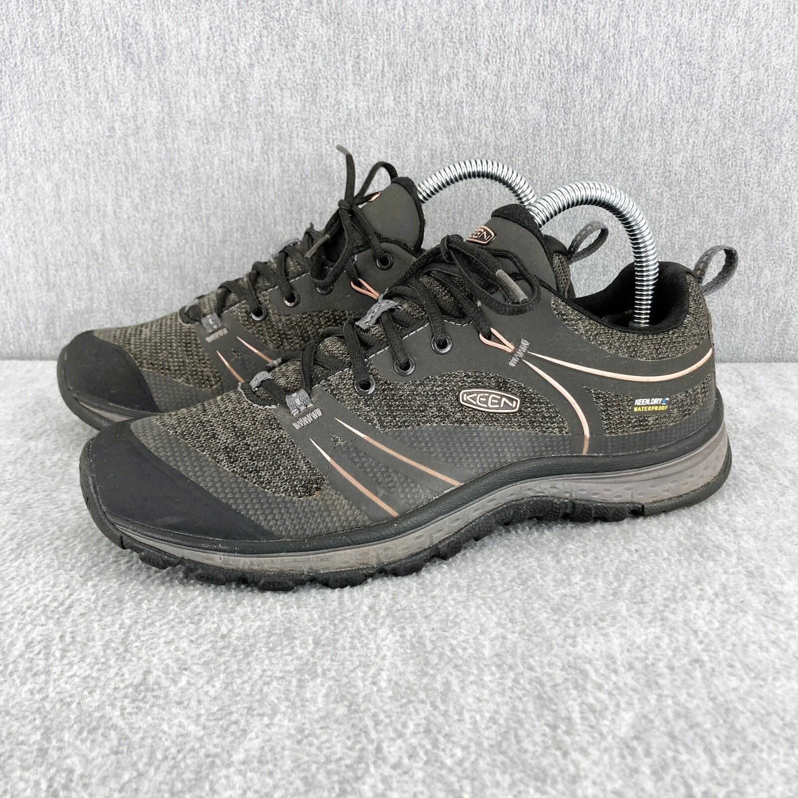 KEEN Terradora Sneaker Donna 7.5 Nero Rosa Escursionismo Impermeabile 1016772