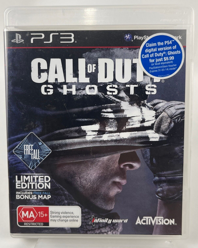 Call of Duty - Ghosts - Playstation 3 (PS3) Complete With Manual