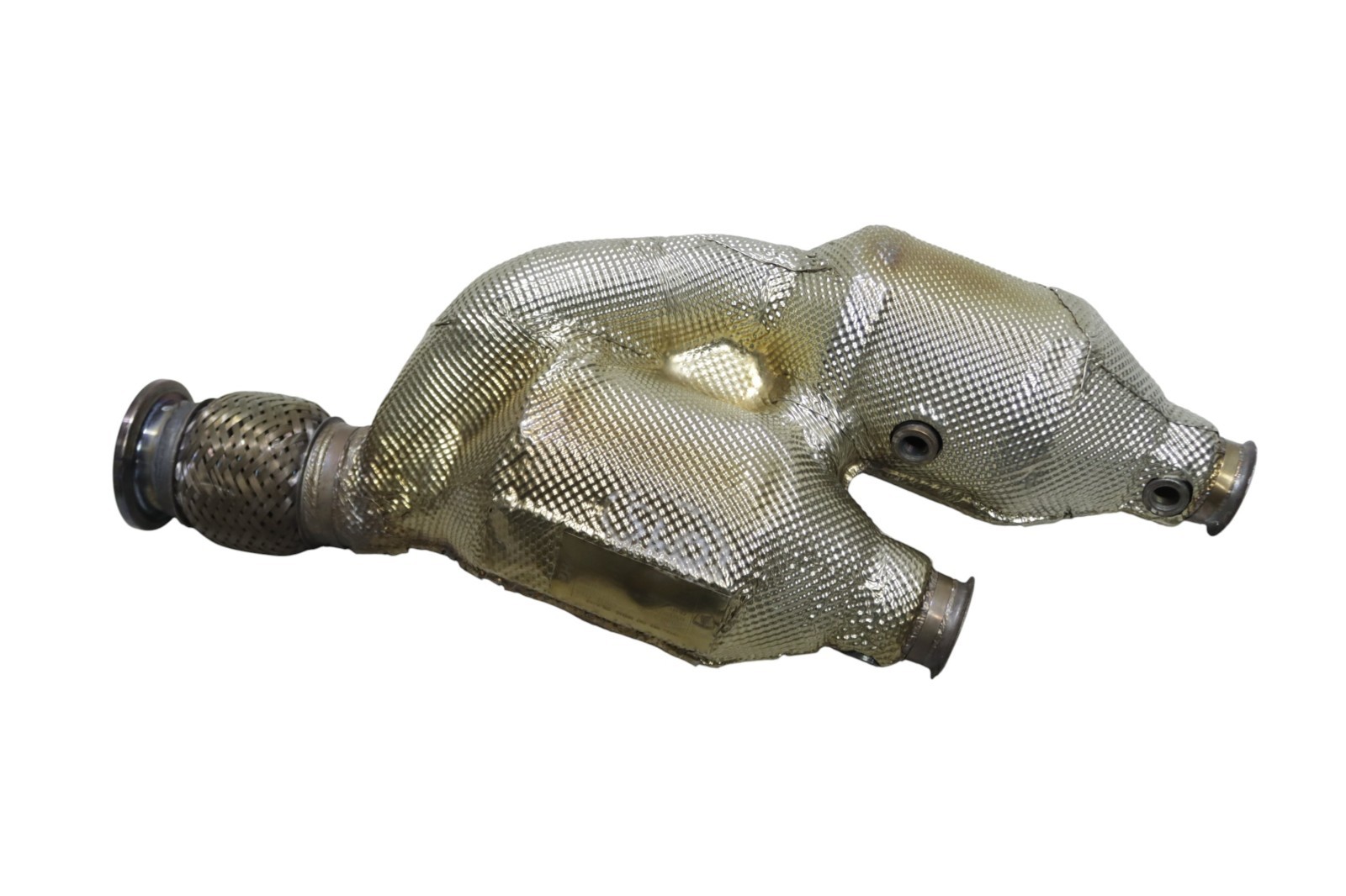 Lamborghini Revuelto Left & Right Side Engine Exhaust Manifold Set 2024 2025 OEM